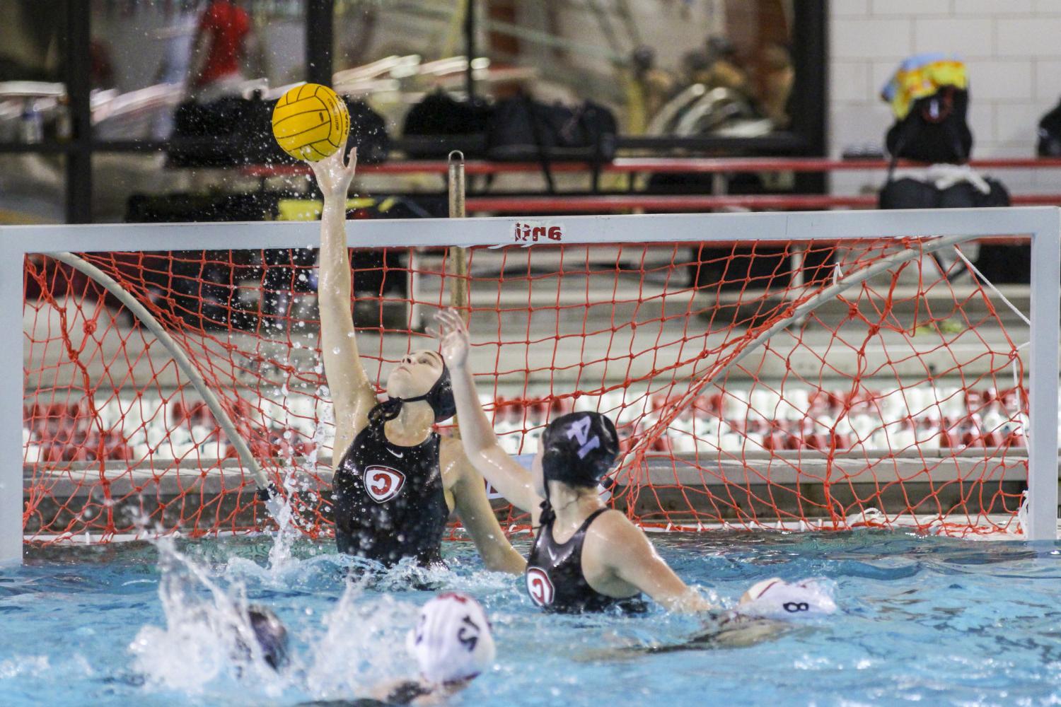 <a href='http://5h96ft7.annakayat.com'>博彩网址大全</a> student athletes compete in a water polo tournament on campus.